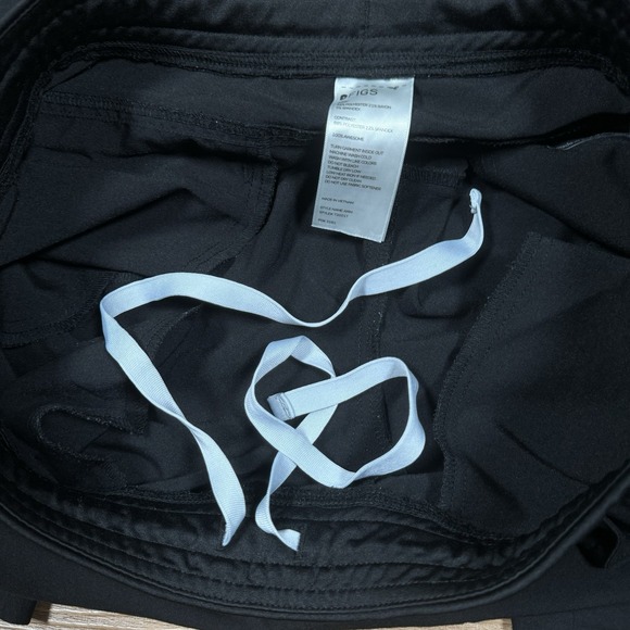 Figs Cargo‎ Scrub Bottom Axim Pants Men's XL T Black Stretch Drawstring Waist - Picture 11 of 12